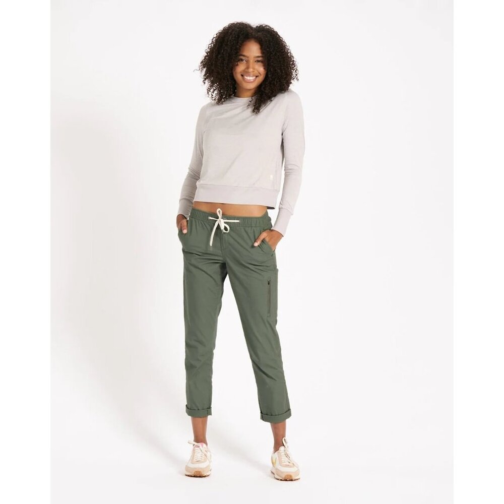 Vuori Women's Ripstop Pants | Army Green | XS | NWT